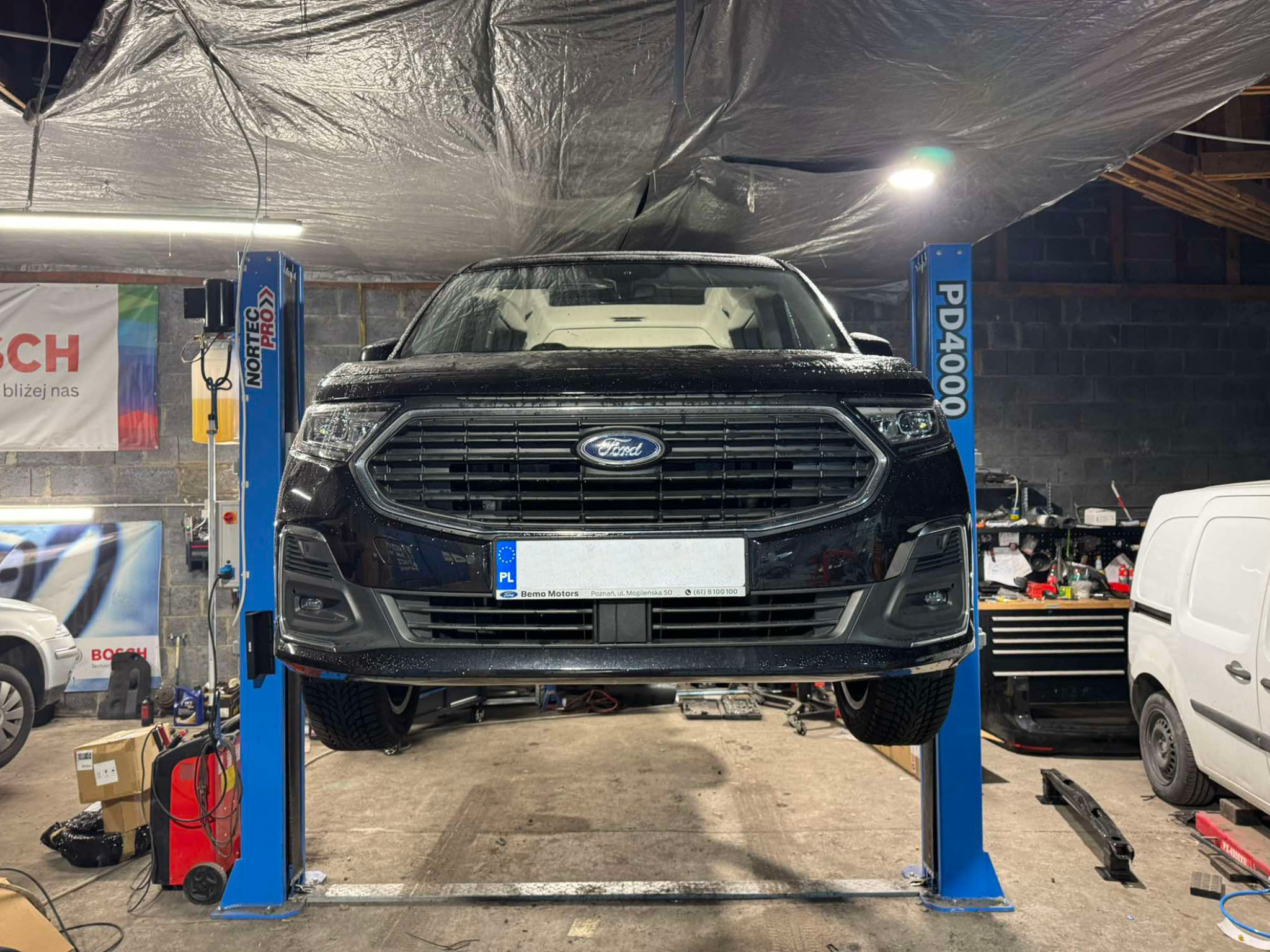 ford transit connect warsztat samochodowy Wieruszów Szwagry Garage