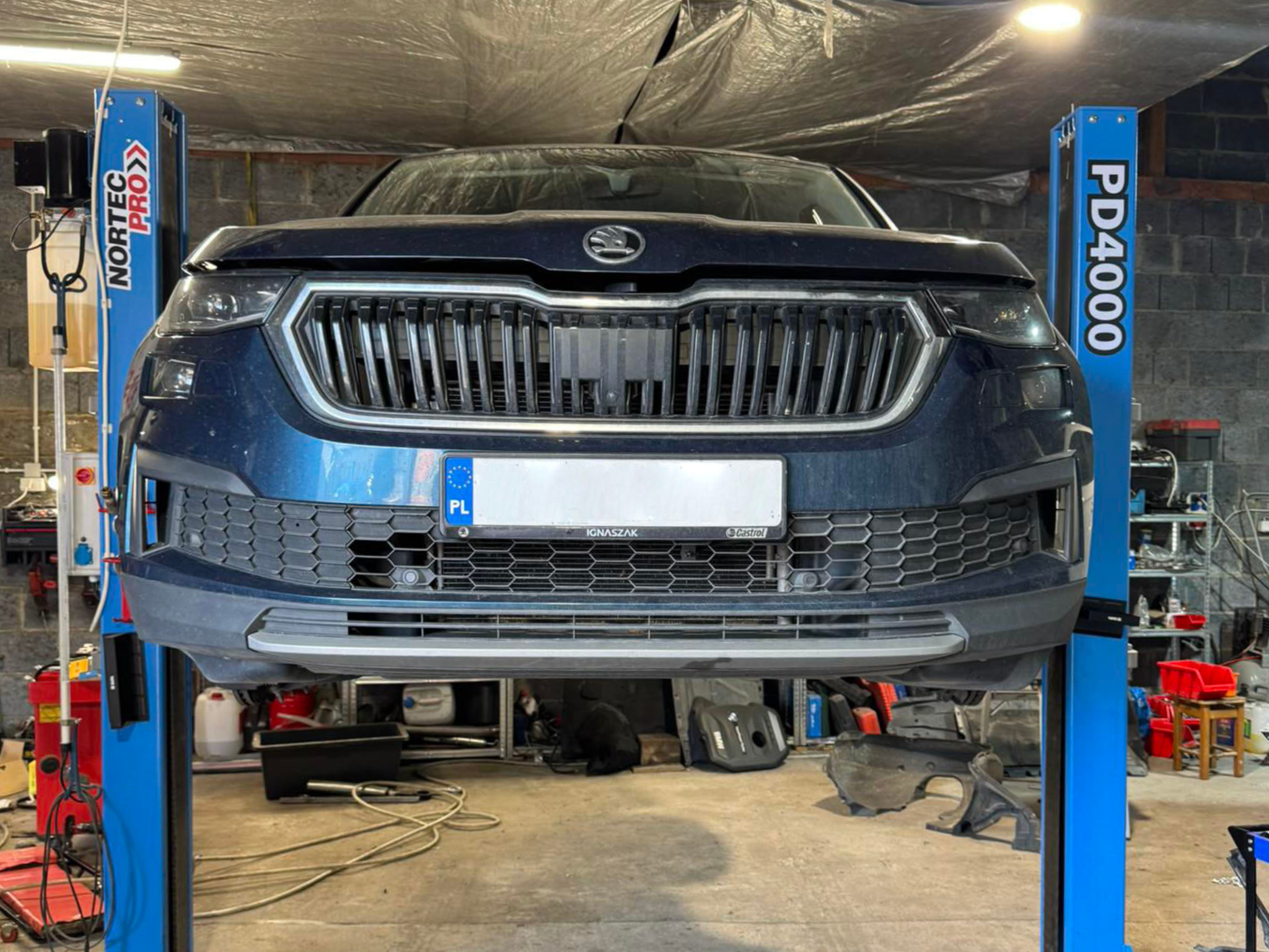 Skoda warsztat samochodowy Wieruszów Szwagry Garage