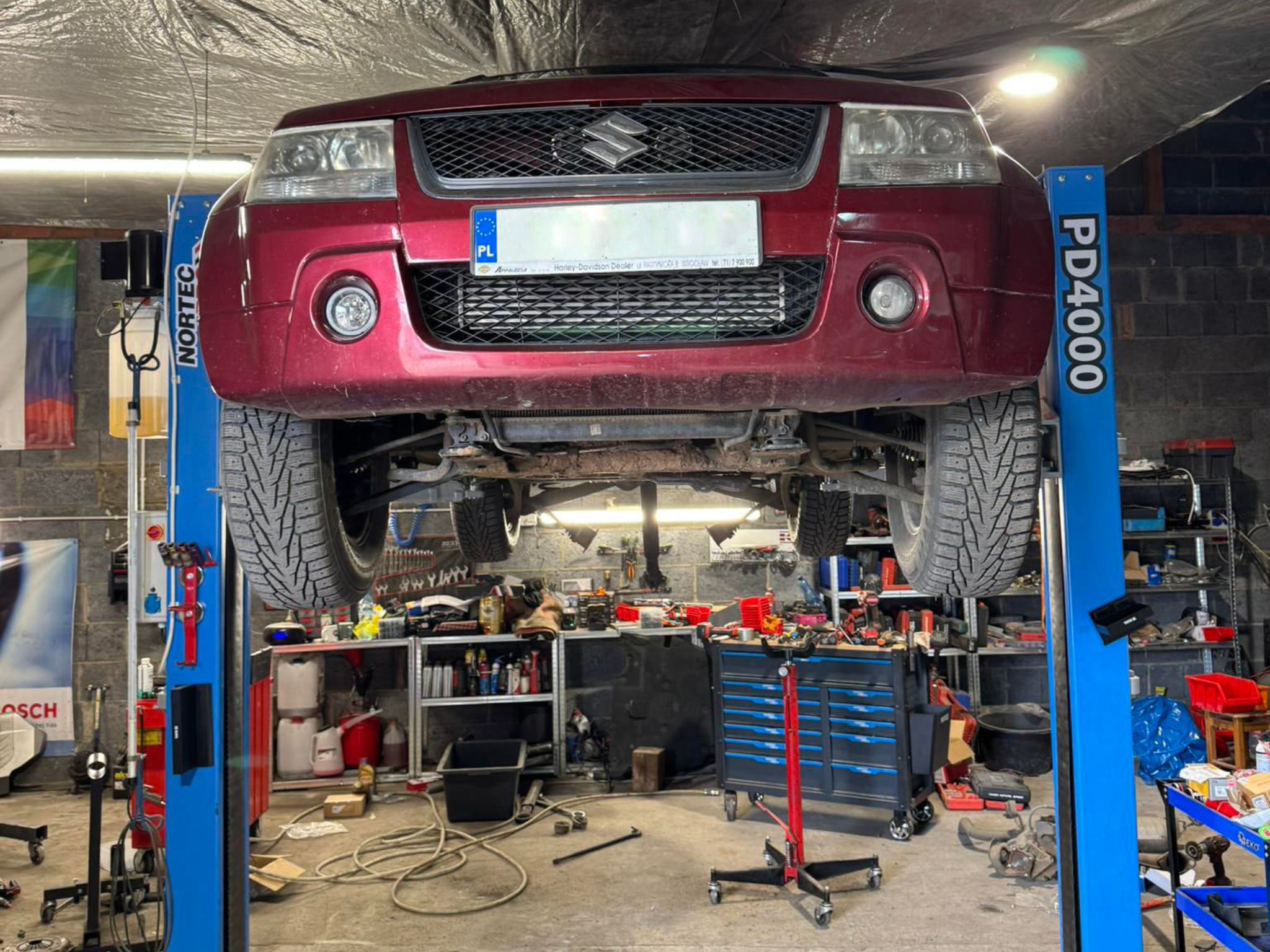 Suzuki Vitara warsztat samochodowy Szwagry Garage